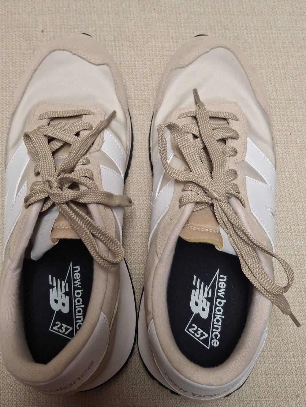 New Balance 237 Sneakers Womens 10 Mens 8.5 WS237YB Low Top Retro Shoes